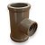 TEE NEBULIZADOR NETAFIM ORIGINAL - ROSCA 3/8" P/ TUBO PVC 20MM - Imagem 1