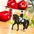 Figura Cavalo Holsteiner (set Dancing Bells) Safari Ltd. - Imagem 5