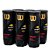 Bola de Tênis Wilson US Open Regular Duty - Pack 6 Tubos - Imagem 1