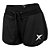 Short Duplo Drop Shot Feminino - Preto - Imagem 1