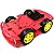 Kit Chassi 4WD Com 4 Rodas e Motores (Vermelho) - Imagem 1