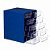 Gaveteiro Plástico Azul - CG510 com 5 Divisões por Gaveta - Imagem 1
