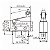 Chave Micro Switch com Rolete KW-11-3Z-5A 3 Terminais - Imagem 2