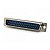Conector DB37 180° Macho - Imagem 1