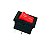 Mini Chave Gangorra KCD11-101 2 Terminais Vermelha - Imagem 1
