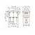 Chave Gangorra KCD1-102  3 Terminais Branca - Imagem 2