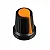Knob para potenciômetro Laranja - Imagem 1