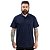 Camisa Polo Azul Marinho Lisa Para Personalizar Uniformes - Imagem 3