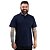 Camisa Polo Azul Marinho Lisa Para Personalizar Uniformes - Imagem 1