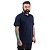 Camisa Polo Azul Marinho Lisa Para Personalizar Uniformes - Imagem 2