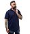 Camisa Polo Azul Marinho Lisa Para Personalizar Uniformes - Imagem 1