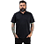 Camisa Polo Preta Lisa Para Personalizar Uniformes - Imagem 2