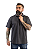 Camisa Polo Cinza Mescla Lisa Para Personalizar Uniformes - Imagem 1