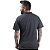 Camisa Polo Cinza Mescla Lisa Para Personalizar Uniformes - Imagem 3