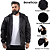 Kit 10 jaquetas em Microfibra Masculina Profissional Uniformes - Imagem 7