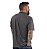 Camisa Polo Cinza Mescla em malha PV Lisa para Personalizar - Imagem 3