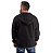 Jaqueta Corta Vento Unisex Preta Lisa - Imagem 5