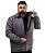 Jaqueta Cinza Microfibra Masculina Profissional Uniformes - Imagem 2