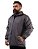 Jaqueta Cinza Microfibra Masculina Profissional Uniformes - Imagem 3