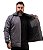 Jaqueta Cinza Microfibra Masculina Profissional Uniformes - Imagem 4