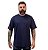 Camiseta Azul Marinho em Malha Pv Lisa Para Personalizar Uniformes - Imagem 2