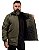 Jaqueta Verde Microfibra Masculina Profissional Uniformes - Imagem 5