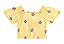 Blusa Cropped Ciganinha Listrada - Imagem 2