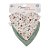 Babador Bandana Doçura  - 2 peças - Imagem 1