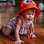 Chapéu para bebê Primeiros Passos Crebinho Laranja - Turmatube - Imagem 1
