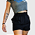 Short FOREVER 21, SemiNovo. Preto Liso clochard, inspirado nos anos 80, tem caimento único e valoriza a silhueta feminina. - Imagem 1