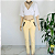 Calça Skinny SIBERIAN, Nova. Amarelo Claro em sarja canelada oferece um estilo moderno. - Imagem 1