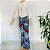 Calça Flare IMAGIVAN, SemiNova. Multicolor Estampa Geométrica - Imagem 1
