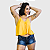 Short Jeans ROSA CHÁ, SemiNovo. Destroyed com Stretch Indigo e bolsos bordados em ponto cruz agregam charme extra. - Imagem 1