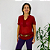 Blusa ESTHER, Nova. De chiffon com sua gola padre é uma peça elegante e sofisticada. - Imagem 2