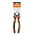 Kit 6 Alicates Universal 8 Pol allflex Aço Carbono Niquelado - Imagem 2