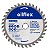 Kit 10 Discos Serra Circular allflex C/Videa 7.1/4 36 Dentes - Imagem 2