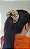 Elástico para cabelo - Scrunchie de crochê - Imagem 4