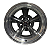 4 Rodas Vintage Grafite Borda Diamantada Aro 15" / Tala 7 e 8 (Dianteira) e 10 (traseira) / Furação 5x114 - Imagem 1