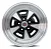 4 RODAS KR M8 MODELO OPALA SS / ARO 15X7 / (5X114) ET25 - Imagem 2