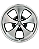 4 rodas C90 para Opala e Caravanaro 17x7 furação 5x114,3 Off-set 36 - Imagem 2