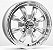 Rodas 8 SPOKE 4x130 Aro 15x5,5 off-set  30 P/ Fusca - Prata Diamantada - Imagem 1