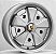 Rodas RC 911 Aro 15 - 5x205 - Tala 6,5 off-set 14- Prata - Kombi e Fusca - Imagem 1