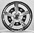 Jogo de Rodas RAIDER Aro 15 tala 5,5 furação 5X205 offset 14 V-CHROME - Fusca - Imagem 3