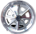 R84 Porsche Aro 17 tala 6 furação 5X130 offset 42 PRATA DIAMANTADA - Imagem 1