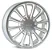 Jogo de Rodas Ômega Powertech KR M05 Aro 17" / Tala 7" / Furação 4x100/ Off-set 40 - Imagem 1