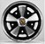 Rodas RC 911 aro 15 tala 4,5 e 6,5 furação 5X205 - off set 14 - Preta Diamantada - Fusca e Kombi - Imagem 1