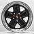 Jogo de Rodas 911 aro 16 tala 7 furação 5X112 - off set 30 - Preta Diamantada - Imagem 1