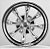 Jogo de Rodas 8 SPOKE Aro 15 tala 5,5 furação 4x130 offset 35 V-CHROME - Imagem 2