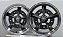 Jogo de Rodas Raider Aro 15 Tala 6,5 Furação 5x205 -20 Grafite Diamantada - Imagem 1