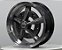 Jogo de Rodas Raider Aro 15 Tala 6,5 Furação 5x205 -20 Grafite Diamantada - Imagem 2
